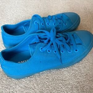 Converse Chuck Taylor Low Spray Paint Blue size 7